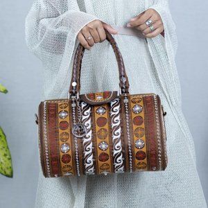 Gorgeous Traditional Indonesian Design - Coklat Nano Handbag